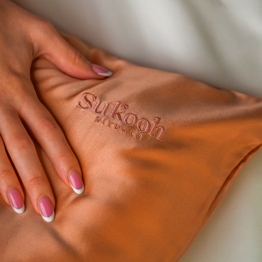 Sukoon Silk Pillowcase - Dusky Rose