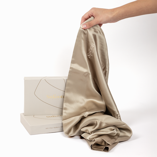 Sukoon Silk Pillowcase - Warm sand