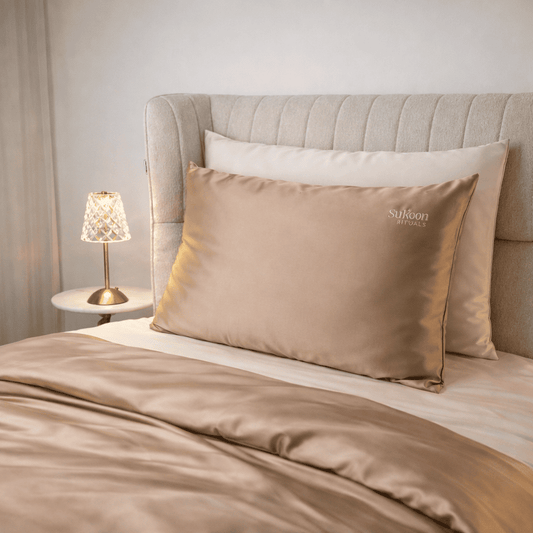 Sukoon Silk Pillowcase - Warm Sand